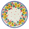 6-inch Stoneware Plate - Polmedia Polish Pottery H6904L