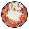 6-inch Stoneware Plate - Polmedia Polish Pottery H7131M