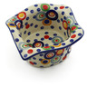 6-inch Stoneware Square Bowl - Polmedia Polish Pottery H2745K
