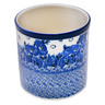 6-inch Stoneware Utensil Jar - Polmedia Polish Pottery H7456L