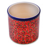 6-inch Stoneware Utensil Jar - Polmedia Polish Pottery H7458L