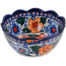 6-inch Stoneware Yarn Bowl - Polmedia Polish Pottery H0546M