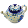 61 oz Stoneware Tea or Coffee Pot - Polmedia Polish Pottery H0775I