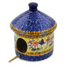 7-inch Stoneware Birdhouse - Polmedia Polish Pottery H3280K