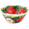 7-inch Stoneware Fluted Bowl - Polmedia Polish Pottery H3881N
