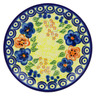 7-inch Stoneware Plate - Polmedia Polish Pottery H6399J