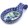 7-inch Stoneware Spoon Rest - Polmedia Polish Pottery H9399I