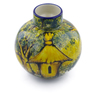 7-inch Stoneware Vase - Polmedia Polish Pottery H6513I