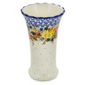 7-inch Stoneware Vase - Polmedia Polish Pottery H7566J