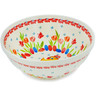 8-inch Stoneware Bowl - Polmedia Polish Pottery H3329M