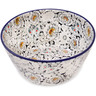 8-inch Stoneware Bowl - Polmedia Polish Pottery H5075L