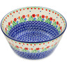 8-inch Stoneware Bowl - Polmedia Polish Pottery H5098L