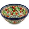 8-inch Stoneware Bowl - Polmedia Polish Pottery H8159I