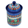 8-inch Stoneware Cookie Jar - Polmedia Polish Pottery H2849L