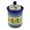 8-inch Stoneware Cookie Jar - Polmedia Polish Pottery H8227J