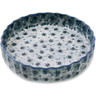 8-inch Stoneware Fluted Pie Dish - Polmedia Polish Pottery H3218L