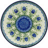 8-inch Stoneware Plate - Polmedia Polish Pottery H2851C