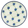 8-inch Stoneware Plate - Polmedia Polish Pottery H3385A