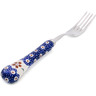 8-inch Stoneware Stainless Steel Fork - Polmedia Polish Pottery H6038L