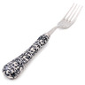 8-inch Stoneware Stainless Steel Fork - Polmedia Polish Pottery H6046L