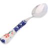 8-inch Stoneware Stainless Steel Spoon - Polmedia Polish Pottery H6051L
