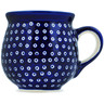 8 oz Stoneware Bubble Mug - Polmedia Polish Pottery H2367M