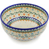 9-inch Stoneware Bowl - Polmedia Polish Pottery H0332K