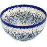 9-inch Stoneware Bowl - Polmedia Polish Pottery H5222M