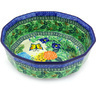 9-inch Stoneware Bowl - Polmedia Polish Pottery H6744G