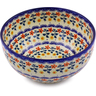 9-inch Stoneware Bowl - Polmedia Polish Pottery H9985I