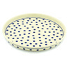 9-inch Stoneware Cookie Platter - Polmedia Polish Pottery H0074H