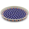 9-inch Stoneware Cookie Platter - Polmedia Polish Pottery H4303J