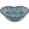 9-inch Stoneware Fluted Bowl - Polmedia Polish Pottery H7427I