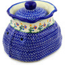 9-inch Stoneware Garlic and Onion Jar - Polmedia Polish Pottery H0413C