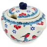9 oz Stoneware Sugar Bowl - Polmedia Polish Pottery H2445M
