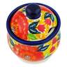 9 oz Stoneware Sugar Bowl - Polmedia Polish Pottery H3042N