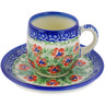 Polish Pottery  0" Midsummer Bloom