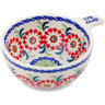 Polish Pottery 1/2 Cup Measuring Cup Looking Daisy