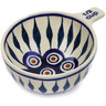 Polish Pottery 1/2 Cup Measuring Cup Peacock