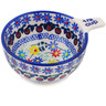 Polish Pottery 1/2 Cup Measuring Cup Primary Spring UNIKAT