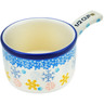 Polish Pottery 1/2 Cup Measuring Cup Snow Bliss
