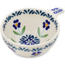 Polish Pottery 1/3 Cup Measuring Cup Mariposa Lily