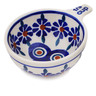 Polish Pottery 1/3 Cup Measuring Cup Peacock