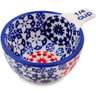 Polish Pottery 1/4 Cup Measuring Cup Bullseye UNIKAT