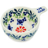 Polish Pottery 1/4 Cup Measuring Cup Last Summer Flowers