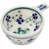 Polish Pottery 1/4 Cup Measuring Cup Lucky Blue Clover