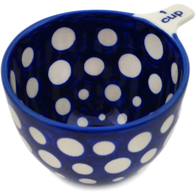 Polish Pottery 1 Cup Measuring Cup Amplify UNIKAT