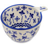 Polish Pottery 1 Cup Measuring Cup Origami Rain UNIKAT