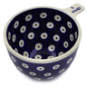 Polish Pottery 1 Cup Measuring Cup Peacock Eyes