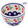 Polish Pottery 1 Cup Measuring Cup Summer Cherries